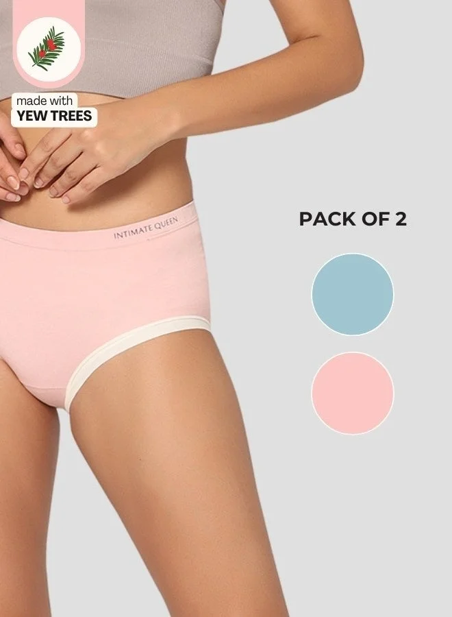 الملكة الحميمة غسول الجسم "يو تري باي هيبسترز" - مُهدئ مضاد للبكتيريا، مصنوع من ألياف شجرة الطقسوس | ناعم كالحرير ومُوازن لدرجة الحموضة (عبوة من قطعتين)